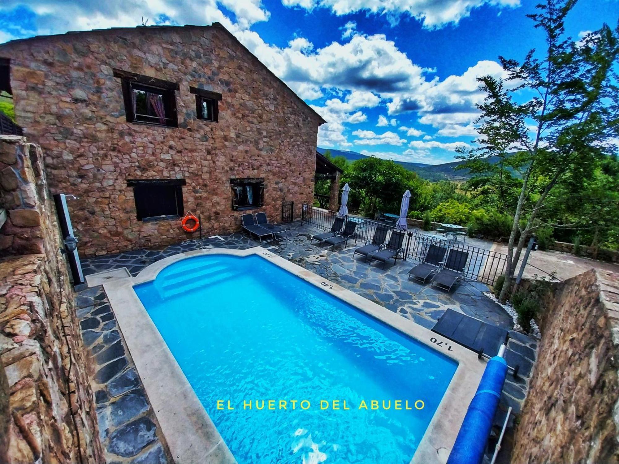 Casa Rural, Spa Y Restaurante El Huerto Del Abuelo Almiruete Dış mekan fotoğraf